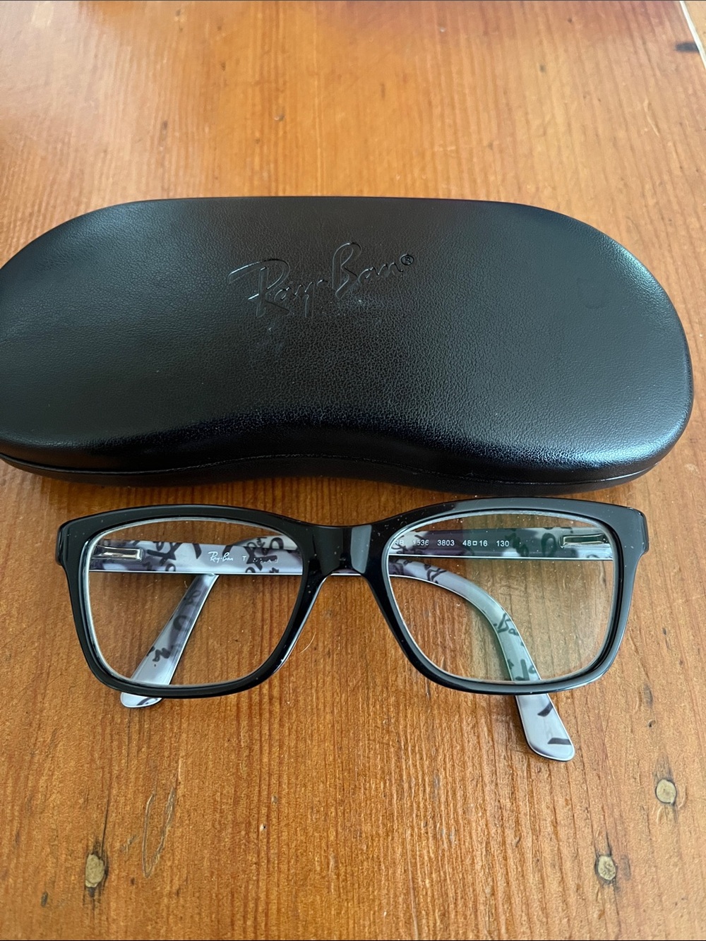 Ray-Ban Kids Black Frame Eyeglasses